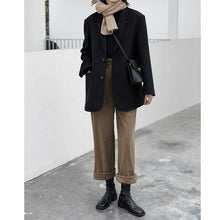 Load image into Gallery viewer, Woolen Coat Suit Jacket
