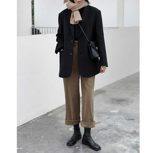 Woolen Coat Suit Jacket