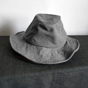 Japanese Wide Brim Bucket Hat