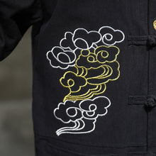 Load image into Gallery viewer, Retro Dragon Embroidered Long Sleeve Jacket
