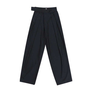 Loose Slim Casual Velcro Mopping Pants