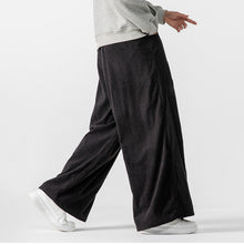 Load image into Gallery viewer, Corduroy Casual Thick Straight Wide-leg Pants
