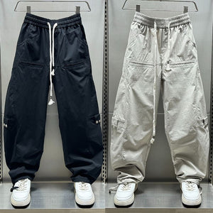 Summer Quick-drying Multi-pocket Loose Trousers