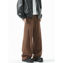 Load image into Gallery viewer, Loose Casual High-density Twill High-waist Drape Wide-leg Pants
