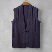 Load image into Gallery viewer, Linen Casual Loose Vest
