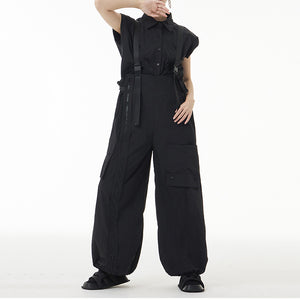 Retro Adjustable Casual Work Overalls