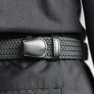 Braided Stretch Pin Buckle Belt