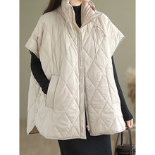 Load image into Gallery viewer, Stand Collar LooseZipped Jacket
