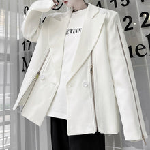 Load image into Gallery viewer, Zip Embellished Blazer
