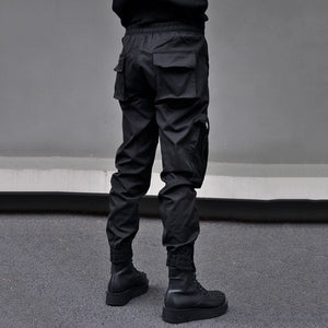 Dark Functional Pocket Overalls