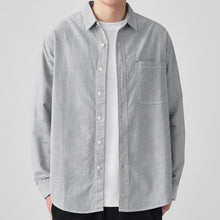 Load image into Gallery viewer, Cotton Oxford Long Sleeve Shirt
