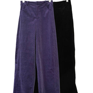 Corduroy Straight Loose Warm Trousers