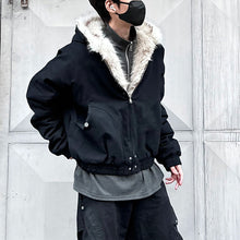 Load image into Gallery viewer, Hooded Warm Short Thick Cotton Coat
