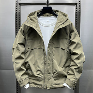 Hooded Loose Cotton Jacket