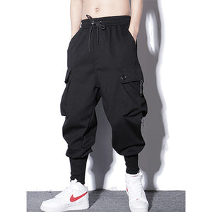 Cuffed Harem Casual Pants