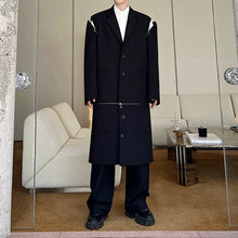 Load image into Gallery viewer, Deconstructed Multi-zip Detachable Trench Coat
