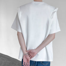 Load image into Gallery viewer, Summer Shoulder Pad Short-sleeved T-shirt
