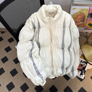 Pleated Cotton Loose Collar Jacket