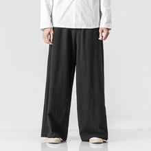 Load image into Gallery viewer, Linen Casual Loose Sports Wide-leg Pants
