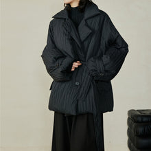 Load image into Gallery viewer, Winter Waist Cinched Warm Jacket
