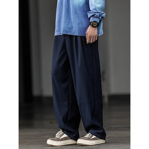 Japanese Straight Loose Casual Trousers