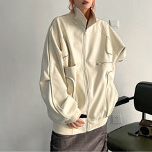 Load image into Gallery viewer, Loose Retro Hemming Lines Jacket
