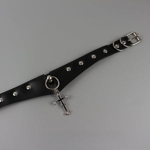 Cross Punk Metal Clavicle Chain