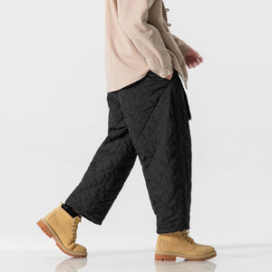 Thickened Loose Retro Casual Cotton Pants