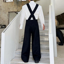 Load image into Gallery viewer, Woolen High-waist Jumpsuit
