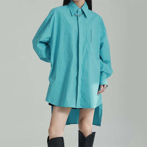 Medium Length Irregular Loose Shirt