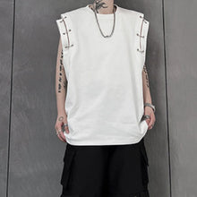 Load image into Gallery viewer, Summer Deconstructed Sleeveless T-shirt
