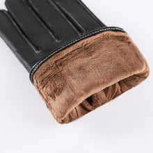 Load image into Gallery viewer, Warm Motorcycle Riding Leather Gloves
