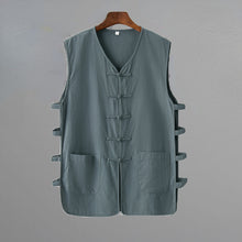 Load image into Gallery viewer, Thin Casual Cotton And Linen Vest
