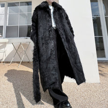 Load image into Gallery viewer, Thickened Plush Artificial Fur Mid-Length Coat
