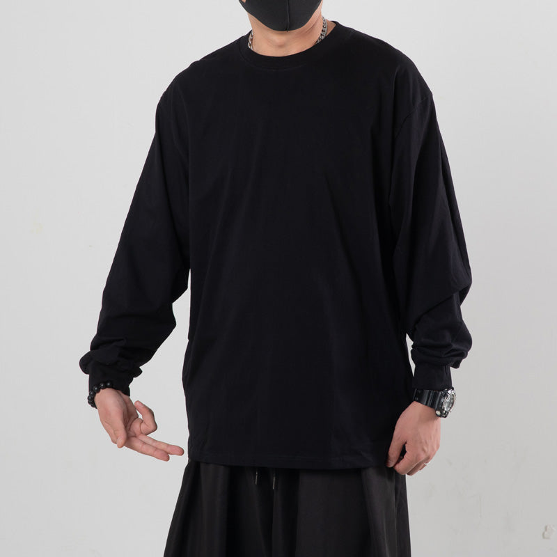 Loose Drop Sleeve Long Shirt