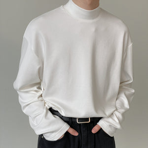 Half Turtleneck Bottoming Long Sleeve T-shirt