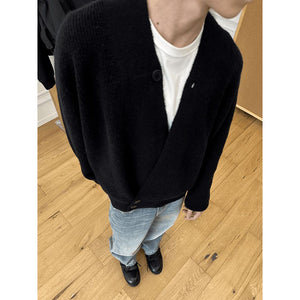 Loose-fitting Knitted Robe Cardigan