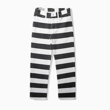 Load image into Gallery viewer, Striped Canvas Trousers Rider Pants
