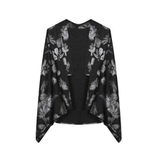 Load image into Gallery viewer, Retro Printed Large Sleeve Loose Cardigan
