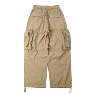 Oversized Pocket Loose Cargo Trousers