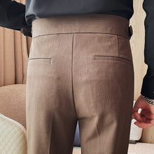 Load image into Gallery viewer, Naples Slim High Waist Suit Pants
