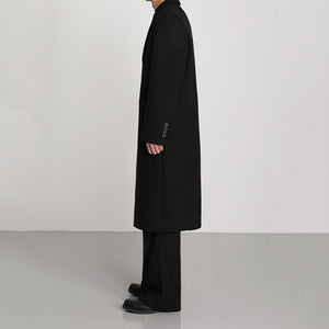 Mid-length Loose Woolen Coat