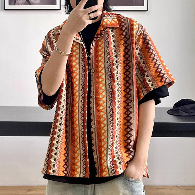 Bohemian Hollow Woven Shirt