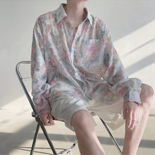 Load image into Gallery viewer, Casual Floral Loose Long Sleeve Shirt
