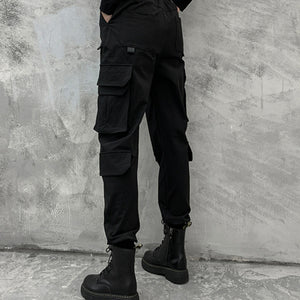 Three-dimensional Pocket Casual Loose Trousers