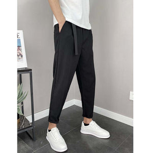 Striped Casual Loose Drape Pants