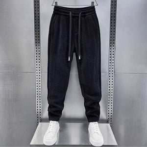 Corduroy Fleece Casual Loose Sports Pants