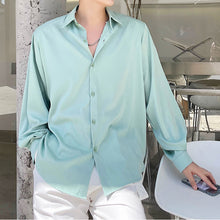 Load image into Gallery viewer, Silky Satin Button Shirt
