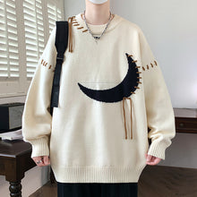 Load image into Gallery viewer, Loose Crew Neck Drop Shoulder Sleeve Sweater
