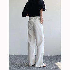 Thin Drape Straight Casual Pants